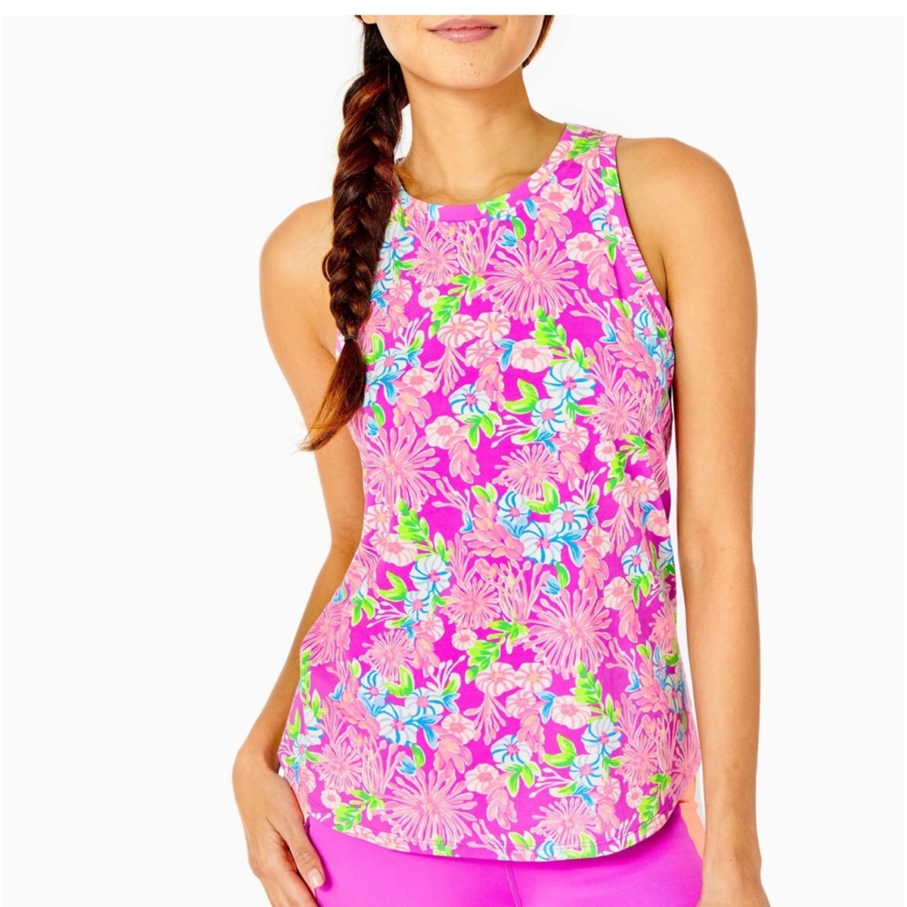 New Lilly Pulitzer Luxletic Wesley top, size S